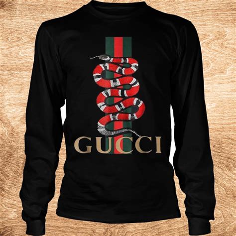 gucci shirt with a snake up on it nba youngboy